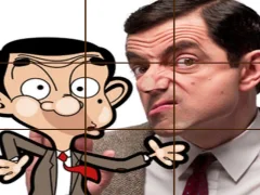 Juego Mr Bean Tile Puzzle en línea