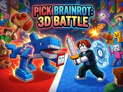 Juego Pick Brainrot: 3D Battle en línea