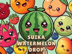 Juego Suika Watermelon Drop en línea