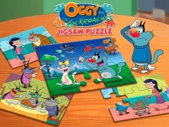 Juego Oggy and the Cockroaches Jigsaw Puzzle en línea