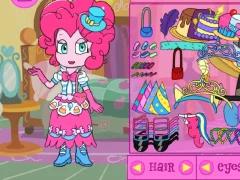 Juego My little pony Equestria Girls Pinkie Pie Dress Up en línea