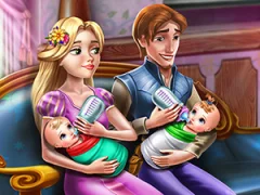 Juego Rapunzel Twins Family Day en línea