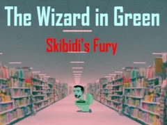 Juego The Wizard Green Skibidis Fury en línea