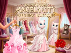 Juego Talking Tom Angela City Wedding Boutique en línea