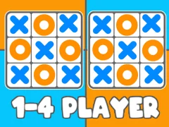 Juego Tic Tac Toe 1-4 Player en línea