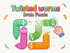 Juego Twisted worms Brain Puzzle en línea