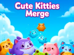 Juego Cute Kitties Merge en línea