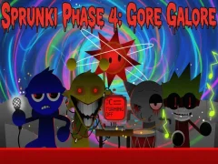 Juego Sprunki Phase 4: Gore Galore en línea