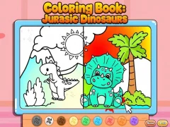 Juego Coloring Book: Jurassic Dinosaurs en línea