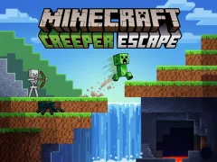 Juego Minecraft Creeper Escape en línea