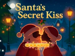Juego Santa's Secret Kiss en línea