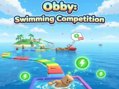 Juego Obby: Swimming competition en línea