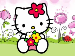 Juego Hello Kitty Jigsaw en línea