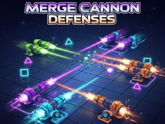 Juego Merge Cannon Defenses en línea