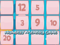 Juego Memory Game With Numbers en línea