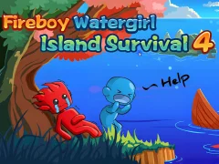 Juego Fireboy Watergirl Island Survival 4 en línea