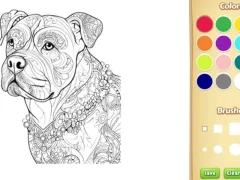 Juego Dog Coloring Book for Adults en línea
