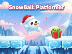 Juego SnowBall: Platformer en línea