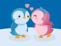 Juego Cute Penguin Puzzle en línea