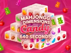 Juego Mahjongg Dimensions Candy 640 seconds en línea