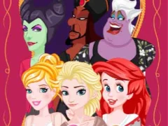 Juego Princess vs Villain Face Swap en línea