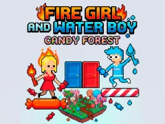 Juego Fire Girl and Water Boy Candy Forest en línea