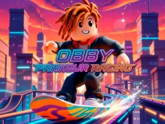 Juego Obby Parkour Racing en línea