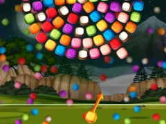 Juego Bubble Shooter Candy Wheel en línea