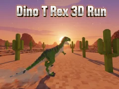 Juego Dino T Rex 3D Run en línea