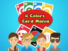 Juego 4 Colors Card Mania en línea