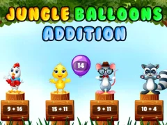 Juego Jungle Balloons Addition en línea