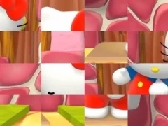 Juego Hello Kitty Video Puzzle en línea