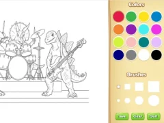 Juego Dinosaur Coloring Book For Kids en línea