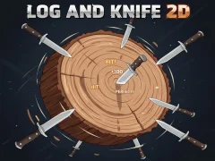 Juego Log And Knife 2D en línea