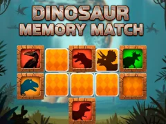 Juego Dinosaur Memory Match en línea