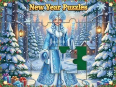 Juego New Year Puzzles en línea