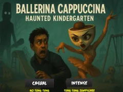 Juego Ballerina Cappuccina Haunted Kindergarten en línea