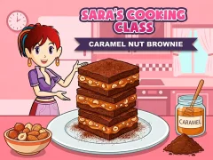Juego Sara`s Cooking Class Caramel Nut Brownie en línea