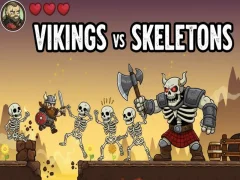 Juego Vikings Vs Skeletons en línea