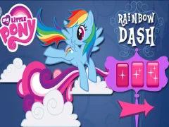 Juego Rainbow Dash's Cloud Bump en línea