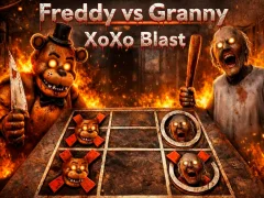 Juego Freddy vs Granny XoXo Blast en línea