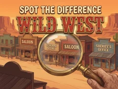 Juego Spot The Difference Wild West en línea