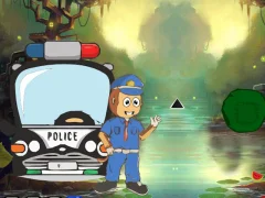 Juego Monkey Caught Thief Fox en línea