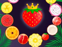 Juego Fruit King Merge en línea