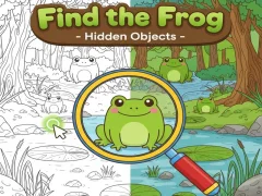 Juego Find the Frog Hidden Objects en línea