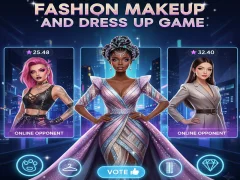 Juego Fashion Makeup And Dress Up Game en línea