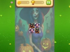 Juego Halloween Witch Memory Match en línea