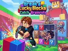 Juego Break a Lucky Blocks: Catch Brainrots en línea