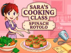 Juego Sara’s Cooking Class Spinach Rotolo en línea