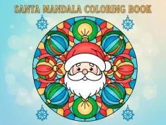 Juego Santa Mandala Coloring Book en línea